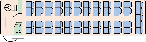 大型バス座席配置図
